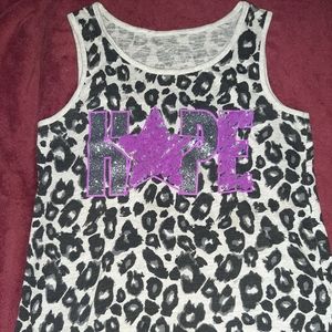 Justice girls tank top